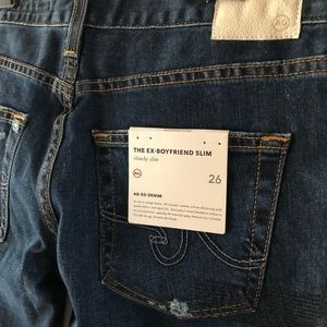 AG Jeans Ed-Boyfriend Slouchy Slim size 26 NWT
